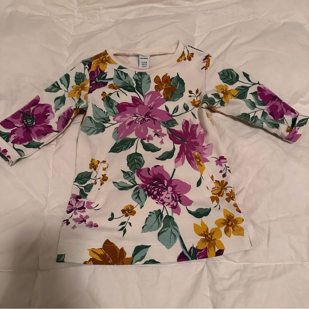 Floral Dress 6-12m